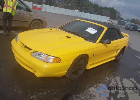 1998 Ford Mustang Svt Cobra z USA, uszkodzony, nr VIN 1FAFP46V1WF195084